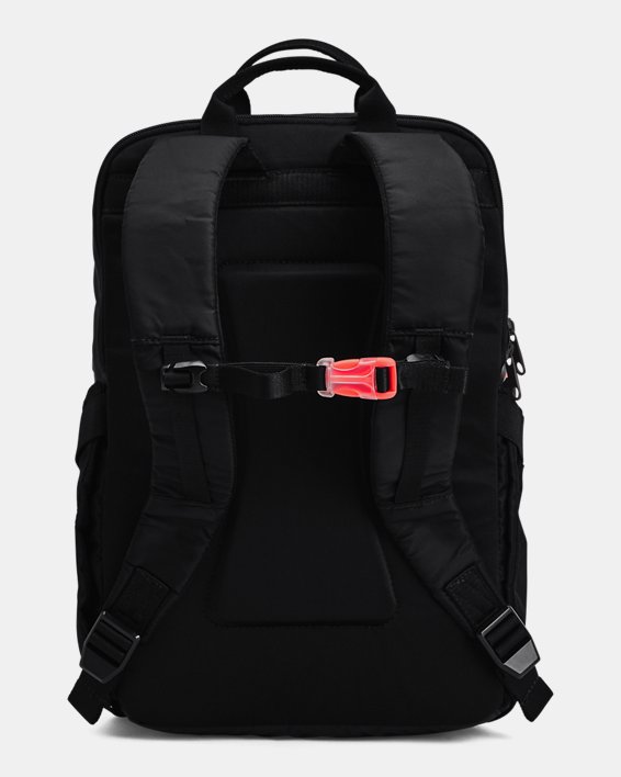 Women's UA Essentials Backpack, Black, pdpMainDesktop image number 2